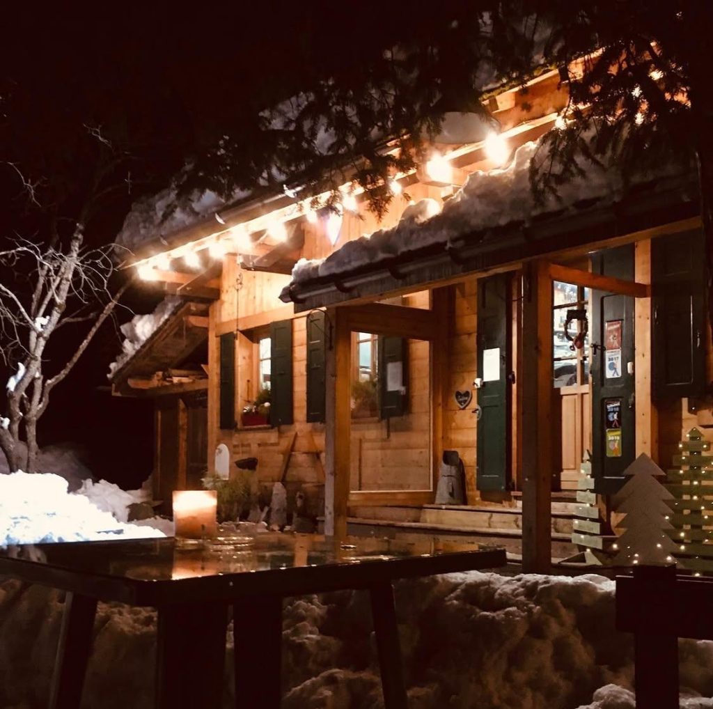 la crèmerie du glacier d'argentière