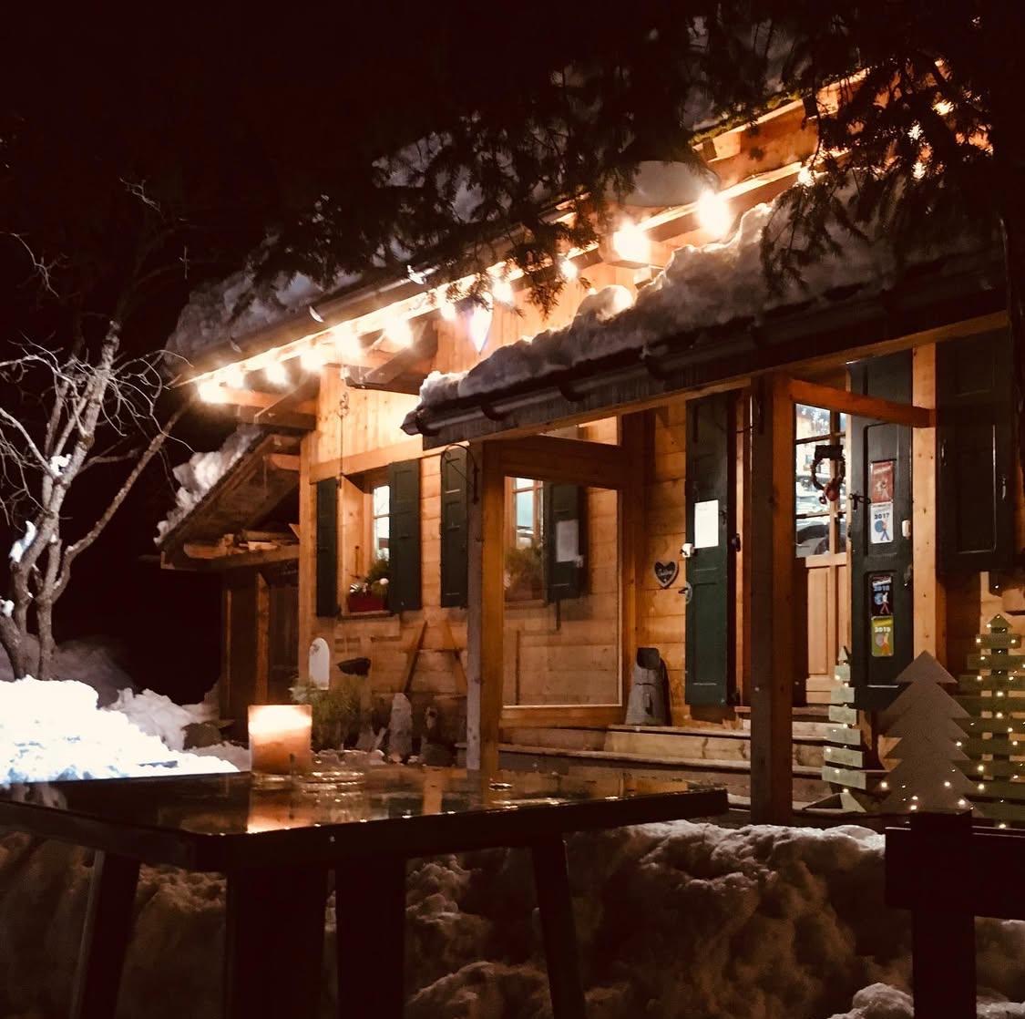 la crèmerie du glacier d'argentière